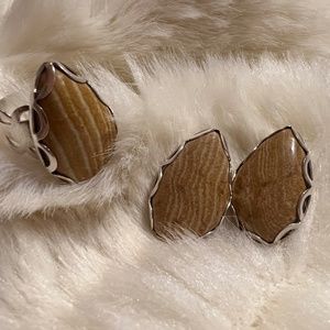 Jay King Ring And Earrings Set